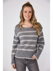 LIEBLINGSSTÜCK Sweter w kolorze szarym rozmiar: 38. Szare swetry klasyczne damskie LIEBLINGSSTÜCK, bez kołnierzyka. Za 265.40 zł.