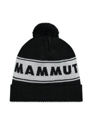 Mammut Czapka Peaks Beanie 1191-01100-0047-1 Czarny. Czarne czapki męskie Mammut, bez wzorów, z materiału, sportowe. Za 229.99 zł.