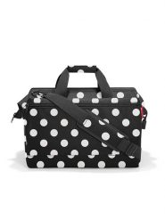 Reisenthel Torba "Allrounder L" w kolorze czarno-białym - 48 x 39,5 x 29 cm rozmiar: onesize. Białe torebki klasyczne damskie Reisenthel, bez wzorów, z materiału, bez dodatków. Za 169.26 zł.