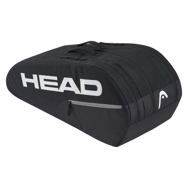 Torba na rakiety tenisowe Head Base L BK. Czarne torebki klasyczne damskie HEAD, bez wzorów, z materiału, bez dodatków. Za 265.00 zł.