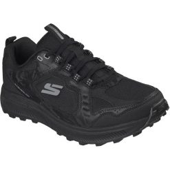 Buty sportowe męskie Skechers Ridgestar. Czarne buty sportowe na co dzień męskie Skechers, z materiału, bez zapięcia, na fitness i siłownię. Za 590.00 zł.