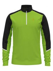 Odlo Koszulka funkcyjna "Sengg" w kolorze zielonym rozmiar: L. Zielone t-shirty sportowe męskie Odlo, l, z materiału, bez ramiączek, outdoorowe. Za 183.15 zł.