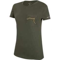 T-shirt damski Wild Country Session. Zielone t-shirty damskie WILD COUNTRY, xs, bez wzorów, z bawełny, bez kołnierzyka. Za 286.00 zł.