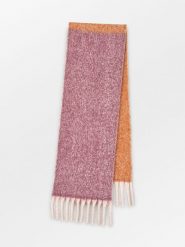 Becksöndergaard Szal w kolorze bordowo-pomarańczowym - 200 x 35 cm rozmiar: onesize. Czerwone szaliki i kominy damskie Becksöndergaard, bez wzorów, z materiału. Za 206.42 zł.