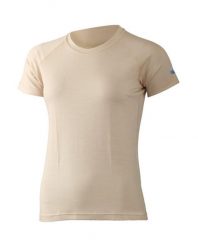 Koszulka termoaktywna merino dla kobiet ALEA. Brązowe bielizna termoaktywna damska LASTING, xl, bez wzorów, z dzianiny. Za 401.60 zł.