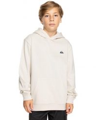 Bluza z kapturem dla Chłopów BASIC. Białe bluzy z kapturem męskie Quiksilver, m, z bawełny. Za 152.10 zł.
