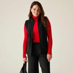 Kamizelka robocza damska Micro. Czarne kamizelki damskie Regatta. W wyprzedaży za 159.99 zł.