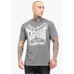 T-shirt o luźnym kroju Tapout Haily Be. Białe t-shirty męskie TAPOUT, bez wzorów, bez kołnierzyka. Za 136.50 zł.