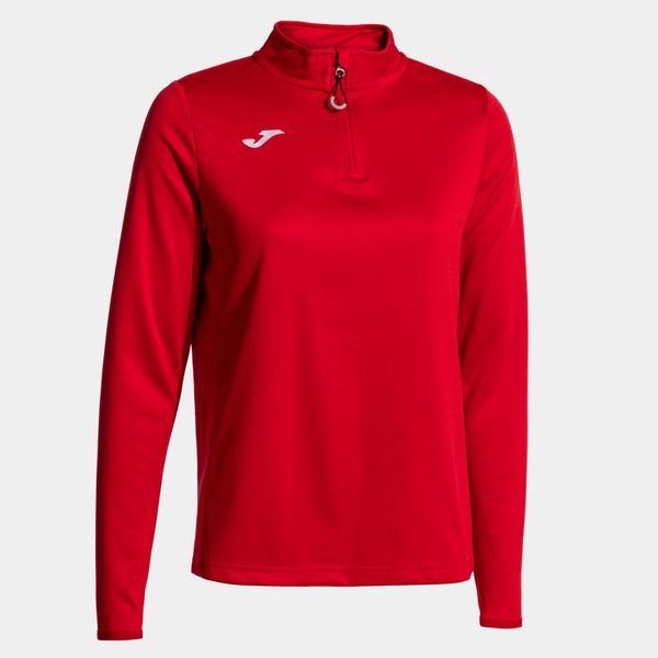 Bluza do biegania damska Joma Running night. Czerwone bluzy bez kaptura damskie Joma, m, bez wzorów, bez kaptura. Za 43.99 zł.