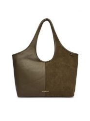 MICHAEL Michael Kors Torebka 30T6G51T3S Zielony. Zielone torebki klasyczne damskie MICHAEL Michael Kors, bez wzorów, ze skóry, bez dodatków. Za 1,469.00 zł.