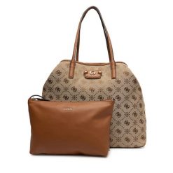 Torebka Guess. Brązowe torebki klasyczne damskie Guess, z aplikacjami, bez dodatków. Za 489.99 zł.