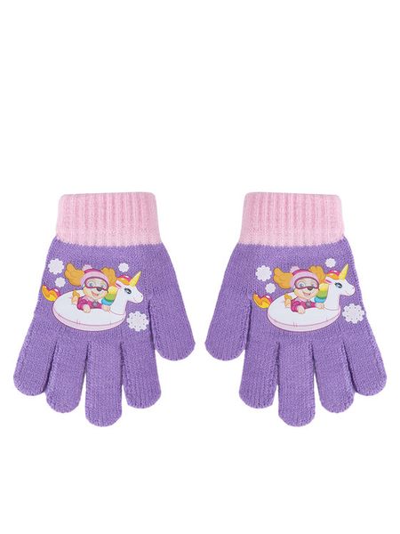 Paw Patrol Rękawiczki ACCCS-AW24-314PAW Fioletowy. Fioletowe rękawiczki dziecięce Paw Patrol, z dzianiny, bez ramiączek. Za 29.99 zł.