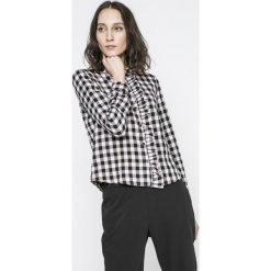 Noisy May - Koszula Erik. Czarne koszule damskie Noisy may, l, bez wzorów, z bawełny, casualowe, bez kołnierzyka, bez ramiączek. W wyprzedaży za 37.90 zł.
