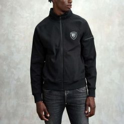 Kurtka BLAUER NELSON Czarny. Czarne kurtki męskie Blauer, l, bez wzorów, z tkaniny, bez kaptura. Za 508.99 zł.