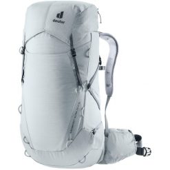 Plecak damski Deuter Aircontact Ultra 35+5 SL - tin/shale. Szare plecaki damskie Deuter, bez wzorów, z materiału. Za 1,175.89 zł.