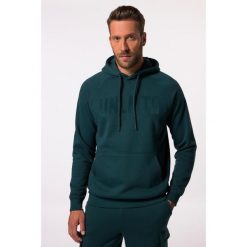 Męska Bluza z kapturem fitness sweter kaptur do roz. 7 XL. Niebieskie bluzy sportowe męskie JAY-PI, bez wzorów, z bawełny, casualowe, bez kołnierzyka, bez ramiączek. Za 343.99 zł.