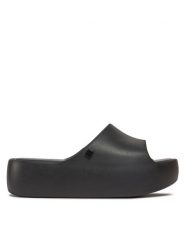 Melissa Klapki Melissa Free Platform Slide Ad 35859 Czarny. Czarne klapki damskie Melissa, bez wzorów, z tworzywa sztucznego, bez obcasa. Za 289.99 zł.