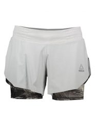 Reebok Szorty sportowe "Combat" w kolorze szarym rozmiar: M. Szare spodenki sportowe damskie Reebok, m, outdoorowe. Za 127.35 zł.
