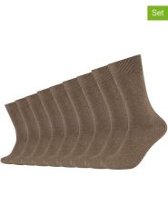Camano Skarpety (9 par) w kolorze brązowym rozmiar: 43-46. Brązowe skarpetki męskie camano, bez wzorów. Za 60.99 zł.