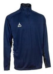 Bluza dresowa męska rozpinana Select SPAIN 1/2 ZIP granatowa. Niebieskie bluzy bez kaptura męskie Select, m, z dresówki. Za 160.10 zł.