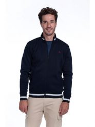 The Time of Bocha Bluza w kolorze granatowym rozmiar: XL. Niebieskie bluzy bez kaptura męskie The Time of Bocha, xl, z bawełny. Za 113.63 zł.