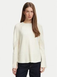 Marella Sweter Emme by Marella Arcadia 2625366312 Kremowy Regular Fit. Białe swetry klasyczne damskie Marella, s, bez kołnierzyka. Za 719.99 zł.