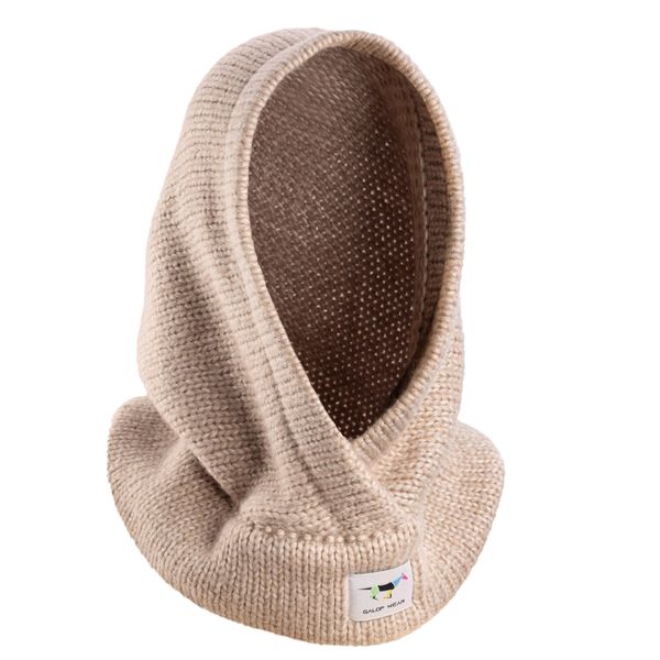 Balaclava Komin jeździecki GALOP WEAR wełna merino z bawełną. Brązowe szaliki dziecięce GALOP WEAR, z bawełny, bez ramiączek. Za 249.00 zł.