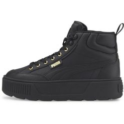 Trampki Puma Karmen Mid, Kobiety. Czarne trampki i tenisówki damskie Puma, bez wzorów, z gumy. Za 405.00 zł.