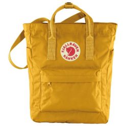 Torba miejska Fjallraven Kanken Totepack - ochre. Żółte torebki klasyczne damskie Fjällräven, bez wzorów, bez dodatków. Za 369.99 zł.