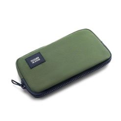 Saszetka rowerowa Rockbros na telefon, klucze, portfel. Zielone portfele damskie ROCKBROS, bez wzorów, z materiału. Za 54.99 zł.