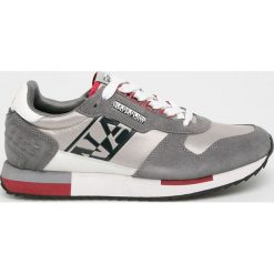 Napapijri - Buty. Szare buty sportowe na co dzień męskie Napapijri, z gumy, bez zapięcia. W wyprzedaży za 319.90 zł.