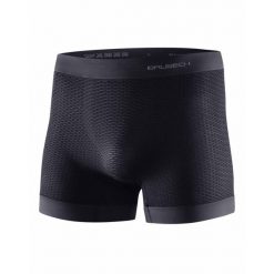 Bokserki do biegania Base Layer Ultra Light 3D Męskie. Szare bokserki męskie Brubeck, bez wzorów, z elastanu. Za 53.49 zł.