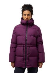 Jack Wolfskin Kurtka puchowa "Kirschallee" w kolorze fioletowym rozmiar: XXL. Różowe kurtki damskie Jack Wolfskin, xxl, bez wzorów, z puchu, bez kaptura. Za 552.94 zł.