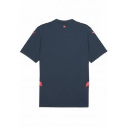 Męska koszulka wyjazdowa Malmö FF PUMA Dark Night Fire Orchid Blue Red. Czerwone t-shirty sportowe męskie Puma, m, bez ramiączek, do piłki nożnej. Za 419.00 zł.
