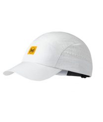 Czapka z daszkiem BUFF SPEED CAP LOGO. Białe czapki męskie Buff, na lato, bez wzorów, z materiału, wakacyjne. Za 137.10 zł.
