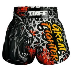 Spodenki treningowe TUFF Kong Rampage. Czarne szorty damskie TUFF, bez wzorów, sportowe. Za 149.00 zł.