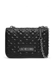 LOVE MOSCHINO Torebka JC4000PP1OLA000B Czarny. Czarne torebki klasyczne damskie Love Moschino, bez wzorów, ze skóry, bez dodatków. Za 939.99 zł.