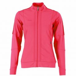 Damska bluza dresowa zapinana na zamek Reece Australia Cleve Stretch Fit. Czerwone bluzy sportowe damskie REECE, xs, bez wzorów, z dresówki, bez ramiączek, bez kaptura. Za 297.55 zł.