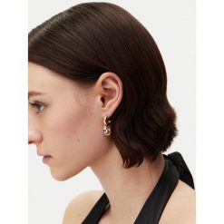 Kolczyki Guess. Żółte kolczyki damskie Guess, złote. Za 239.99 zł.