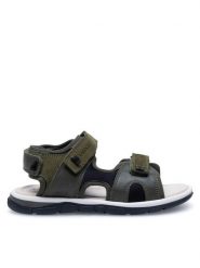 Lasocki Young Sandały AGUTI CI12-3033-06 Khaki. Brązowe sandały chłopięce Lasocki Young, ze skóry, bez zapięcia. Za 119.99 zł.