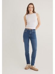 MAVI Dżinsy - Skinny fit - w kolorze niebieskim rozmiar: W32/L34. Niebieskie jeansy damskie MAVI, z podwyższonym stanem. Za 114.95 zł.