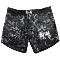 Spodenki MMA Metal Boxe Mirror. Czarne szorty męskie METAL BOXE, bez wzorów, z materiału, eleganckie. Za 275.50 zł.