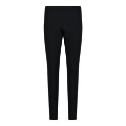 Damskie legginsy CMP. Czarne legginsy damskie CMP, s, bez wzorów, z materiału. Za 258.05 zł.