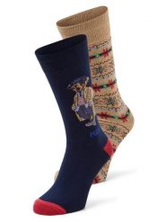 Polo Ralph Lauren Skarpety w zestawie po 2 sztuki Mężczyźni wielokolorowy|niebieski, ONE SIZE. Niebieskie skarpetki męskie Polo Ralph Lauren, bez wzorów. Za 169.95 zł.