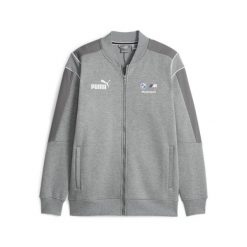 Bluza męska Puma BMW MMS MT7 62121303. Szare bluzy z kapturem męskie Puma, l, z bawełny. Za 323.14 zł.