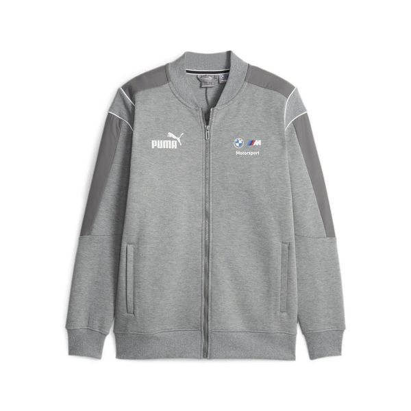 Bluza męska Puma BMW MMS MT7 62121303. Szare bluzy z kapturem męskie Puma, l, z bawełny. Za 323.14 zł.