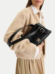 Nine West Torebka CEO-Amara-LDA8703 Czarny. Czarne torebki klasyczne damskie Nine West, bez wzorów, z materiału, bez dodatków. Za 199.99 zł.