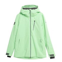 Kurtka damska 4F NeoDry zielona XS z zamkiem. Zielone kurtki damskie 4f, xs, bez wzorów, bez kaptura. Za 580.99 zł.