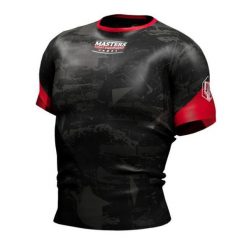 T-shirt Męski Logo. Czarne t-shirty męskie Masters, m, bez wzorów, z elastanu, bez kołnierzyka. Za 173.99 zł.
