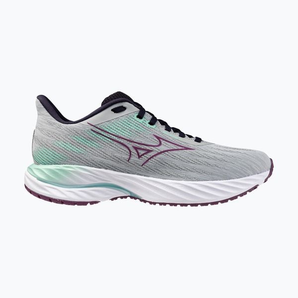 Buty do biegania damskie Mizuno Wave Inspire 21 pearl blue/dark purple/ice green. Szare obuwie do biegania damskie Mizuno, mizuno wave. Za 599.99 zł.